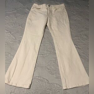 J. Jill Cream Straight Leg Jeans Timeless Design modern slim boot cut